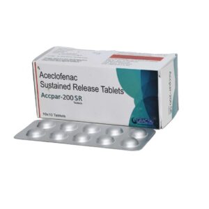 Aceclofenac Sustained Release Tablets - ACCPAR-200 SR