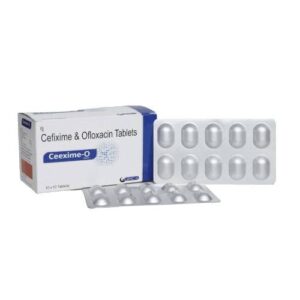 Cefixime 200mg, Ofloxacin 200mg Tablet-CEEXIME-O