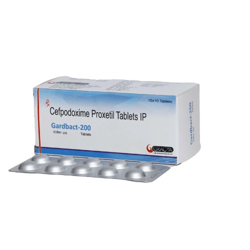 Cefpodoxime 200mg Tablet-GARDBACT 200