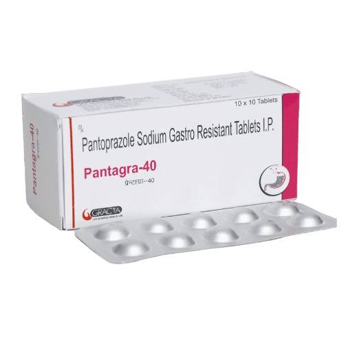 Pantoprazole 40mg Tablet-PANTAGRA- 40