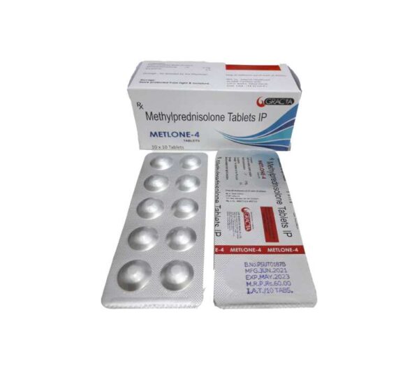 Methylprednisolone Tablets - METLONE-4