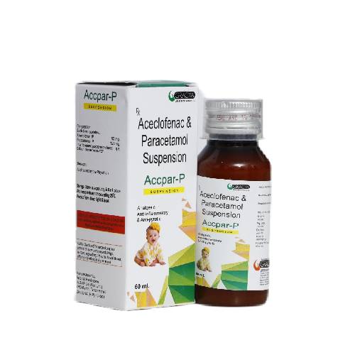 Aceclofenac and Paracetamol Suspension