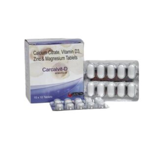 Calcium Citrate+ Vit D3 + Zinc + Magnesium Tablets