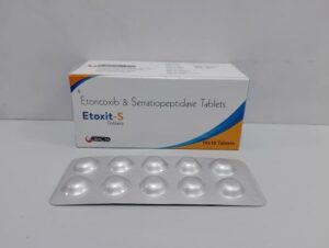 Etoricoxib 60mg + Serratiopeptidase 10mg