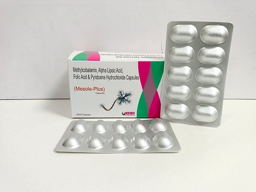 Methylcobalamin +Alpha Lipoic Acid +Pyridoxine Hydrochloride + Folic Acid Capsules