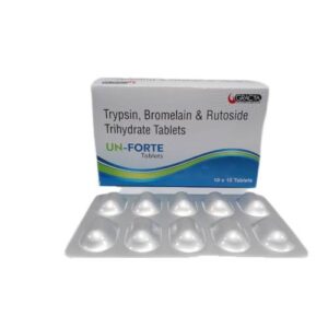 Trypsin, Bromelain and Rutoside Trihydrate Tablets