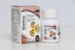 Vitamin C + Vitamin D3 + Zinc Oxid Tablets