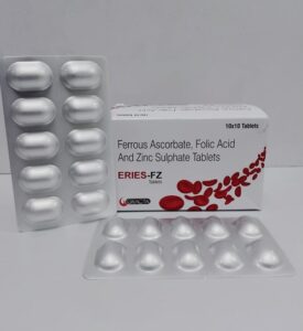 Ferrous Ascorbate, Folic Acid and Zinc Sulphate Tablets