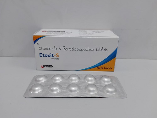 Etoricoxib and Serratiopeptidase Tablets