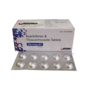 Aceclofenac, Thiocolchicoside Tablet